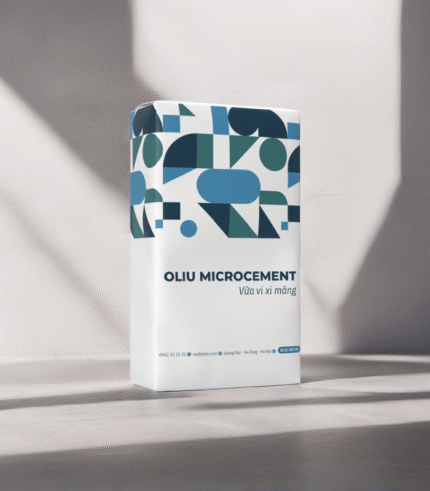 Vữa vi xi măng Oliu Microcement - Giải pháp sàn tường liền mạch, chống nứt tối ưu