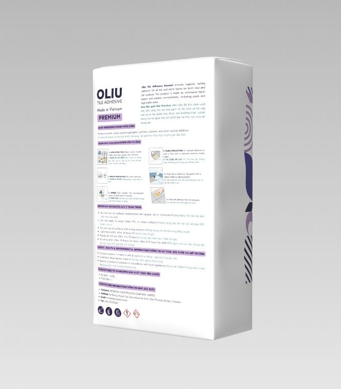 Keo dán gạch Oliu Premium