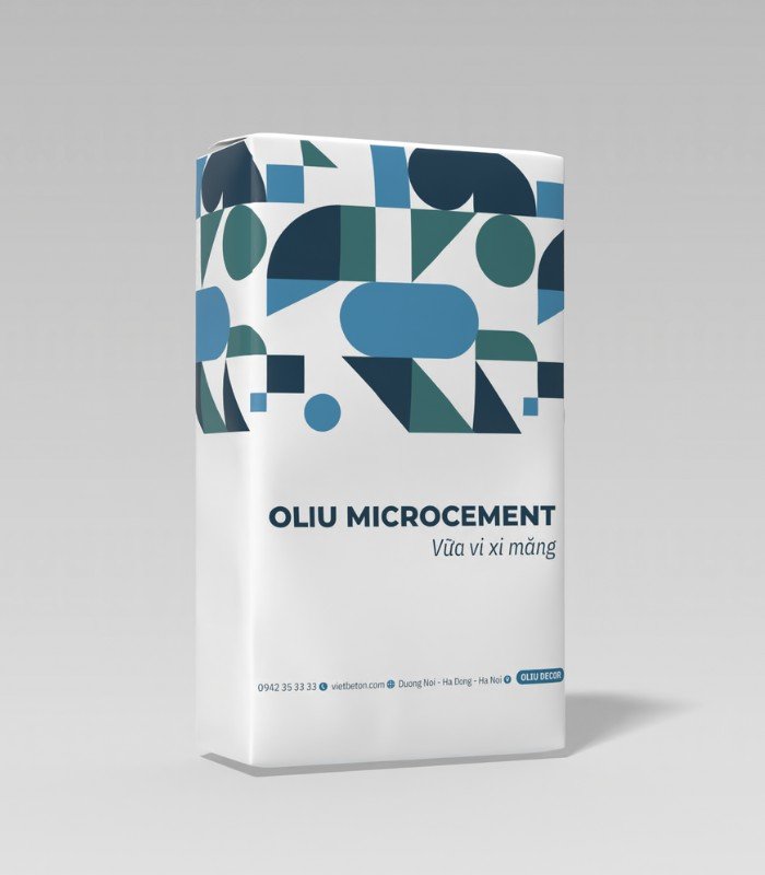 Vữa vi xi măng Oliu Microcement Vữa vi xi măng Oliu Microcement